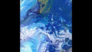 Acrylic Pour Recipes And Tutorial Using Floetrol [upl. by Yemac646]