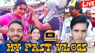 😜My fast Vlogs 🙏 🎥 shooting Jaunpur Bhojpuri New Movie सास बहू मिर्ची अचार शूटिंग हो रही है [upl. by Astor]