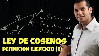 MATEMATICAS TRIGONOMETRIA QUE ES Ley de Cosenos EJERCICIOS RESUELTOS BACHILLERATO AULAEXPRESS [upl. by Artenahs284]