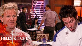 Chef Ramsay Gets OUTRAGED As Guests Start WALKING OUT  Hell’s Kitchen [upl. by Cirone]