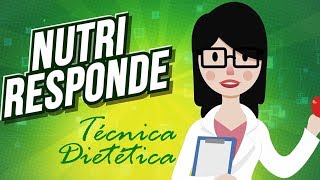 NUTRI RESPONDE Técnica Dietética  Profª Gabriela Perez [upl. by Idnym444]