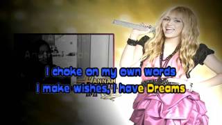 Ordinary Girl  Hannah Montana Karaoke Instrumentalflv [upl. by Rentsch]