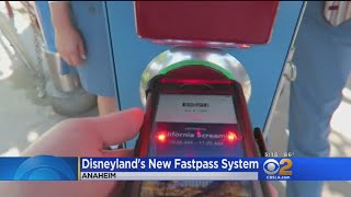 Disneyland FastPass System Goes Digital [upl. by Airdnala]