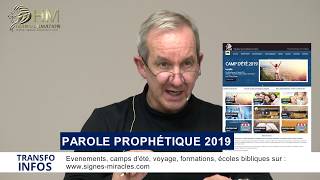 Parole prophétique 2019  Thierry Kopp [upl. by Enenaej401]