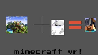 minecraft vr [upl. by Settera]