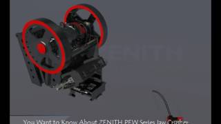 ZENITH PEW Series Jaw Crusher [upl. by Alokin]