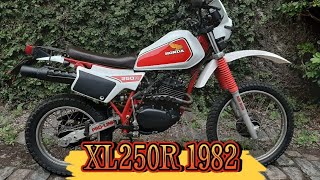 Honda XL 250R 1982  modificada respeitosamente [upl. by Eidualc]