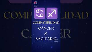 Signos Zodiacales COMPATIBILIDAD entre CÁNCER y SAGITARIO [upl. by Atiniuq176]