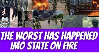 Latest Biafra news The worst has HAPPENED Imo State is on fire 🔥🔥 Simon Ekpa [upl. by Lezirg782]