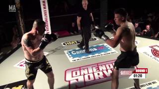 Brett Stanforth vs Bad Boy Bes  Contenders Norwich 6 [upl. by Stefano]