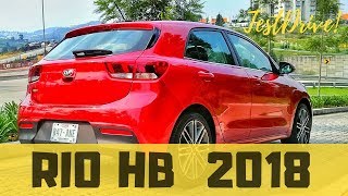 Kia Rio Hatchback 2018  Prueba de Manejo  ADN Automotriz [upl. by Yeldahc]