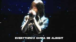 Lyric Taeyeon SNSD  Be Alright Studio Ver [upl. by Ilat]