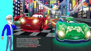 Cars  Neon Racers Pixar  Audio Book [upl. by Hazelton638]