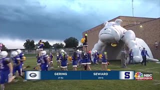 Gering vs Seward Football Highlights [upl. by Rycca]