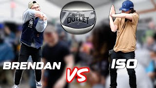 Top 16 Brendan vs ISO  Tutters Outlet  12024 [upl. by Aierdna355]