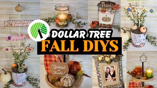 Dollar Tree FALL amp THANKSGIVING DIYs for 2024 that dont look CHEAP [upl. by Hcahsem835]