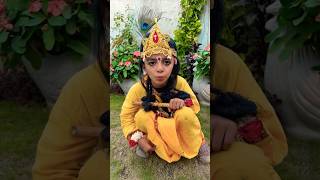 Kanha ji ki leela🥰🙏radha krishna viral shorts [upl. by Batty]