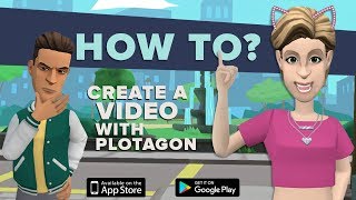 Lets create our first Plotagon video [upl. by Corb731]