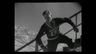 Cortina 1941 skijumping double victory to Finns Paavo Vierto ja Leo Laakso [upl. by Atneuqal]