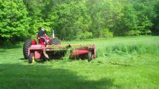 My first Cutting of small hay field 2011 hay season [upl. by Delastre]