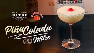 🍹CÓCTELES FÁCILES con Mezcal Mitre Origen Piña Colada Mitre 🐆✨ [upl. by Charmaine]