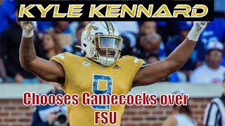 Kyle Kennard picks the South Carolina Gamecocks over Florida State [upl. by Tychon]