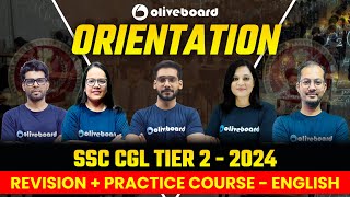 SSC CGL Tier 2  2024 Revision  Practice Course  English Medium  Orientation  OB Experts [upl. by Sadira888]