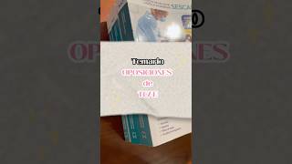 Temario oposiciones TCAE📚 tcae opositores oposiciones estudiar enfermeria hospital examen [upl. by Nohsad]