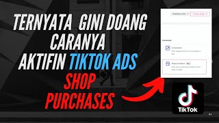 Tutorial Cara Mengaktifkan Tiktok Shop Purchases [upl. by Ayn705]