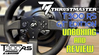 Thrustmaster T300 RS GT Edition Unboxing Impression and Review  Comparison vs Logitech G29 [upl. by Sosthina]