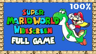 Super Mario World 169 Widescreen  All Exits  Complete Playthrough [upl. by Princess]