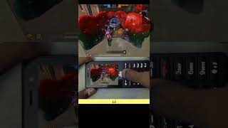 one vs four clutch in hard situation in jio phone game play freefire jiophone 1vs4 shorts [upl. by Marleah]