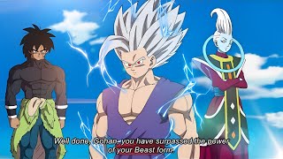 Gohan Fights Broly at Whis request to Strengthen His OOZARU BEAST FORM  Dragon Ball Super [upl. by Shaun255]