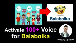 Activate 100 Text to Speech Voice for Balabolka [upl. by Ahsyak]