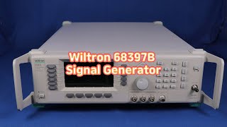 Wiltron 68397B Signal Generator [upl. by Neidhardt]