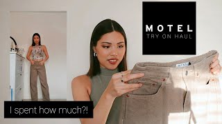 I SPENT £270 ON MOTEL ROCKS   TRY ON HAUL [upl. by Aihsek]