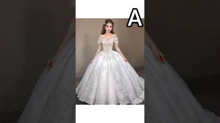 See your beautiful gown according to your name first letter 😘😍🥰 [upl. by Odranoel921]