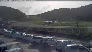 New at St Barth  St Barth Executive with Tecnam P2012 Traveller [upl. by Jess]