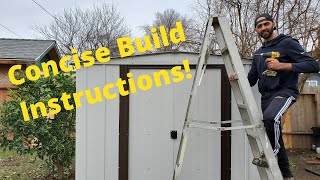 Step by Step Instructions into Building Your First Shed [upl. by Nnazil]