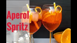 Aperol Spritz  Sicilian Cocktail [upl. by Kcirdneked]