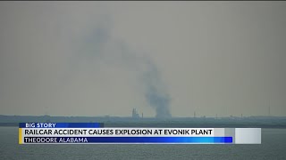 Explosion at Evonik chemical plant in Theodore [upl. by Killoran374]