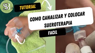 Tutorial de como canalizar vía periférica Fácil [upl. by Ervin126]