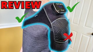 Comfier Cordless Shoulder And Knee Massager Review [upl. by Dloreg668]