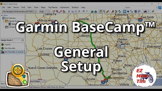 Garmin BaseCamp™ General Setup [upl. by Linnet]