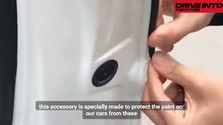 Protect your car paint  the ultimate solution for door weather strippingshortsvideos shortsviral [upl. by Newbill]