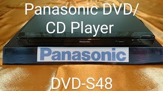 Panasonic DVD CD Player DVDS48 001 [upl. by Arabelle]