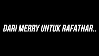 UNTUK RAFATHARDARI OM MERRY YANG JAUH [upl. by Eshman]