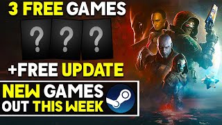 3 NEW FREE STEAM GAMES  FREE UPDATE  NEW STEAM GAME RELEASES THIS WEEK [upl. by Ahsenyt]