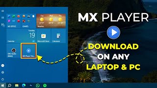 Install MX Player on Any Laptop amp PC ⚡ [upl. by Notreve]