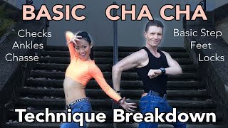 Basic CHA CHA Solo Routine and Technique  Dance Insanity with Tytus and LiWen [upl. by Rinna]